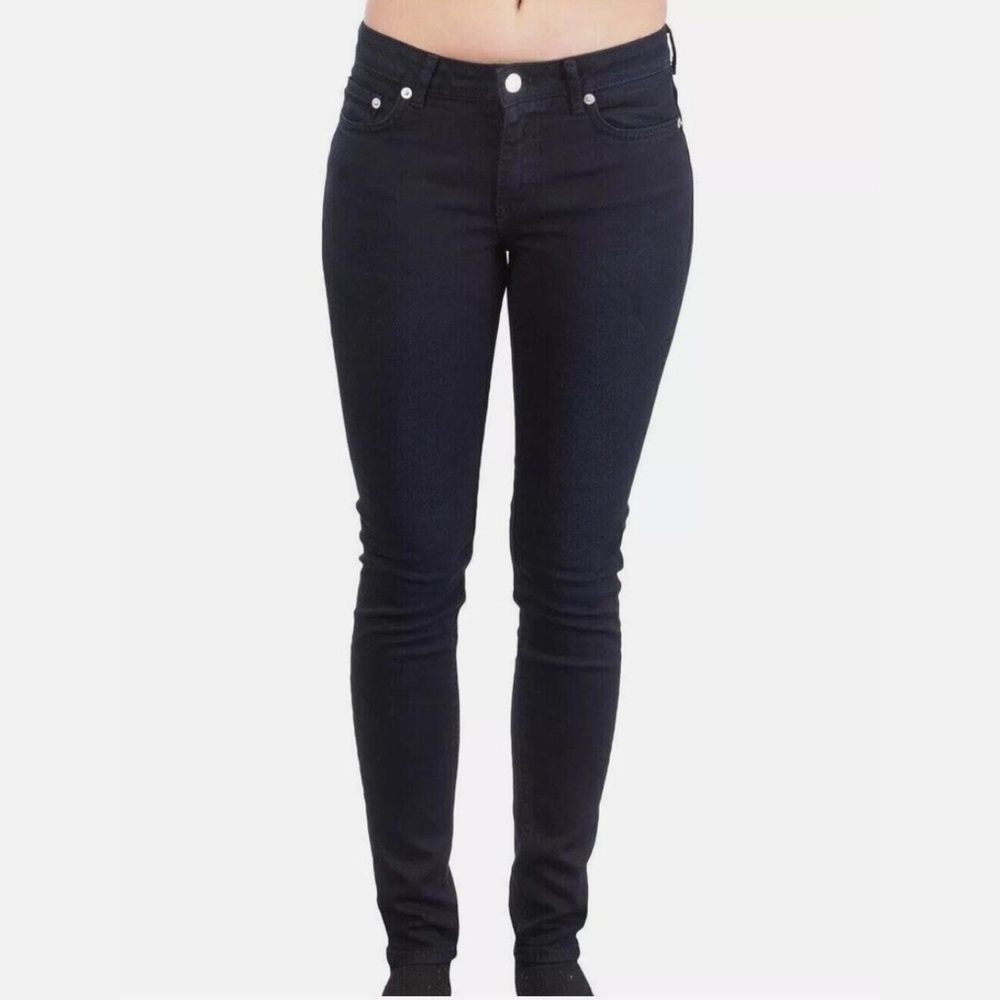 Stylish Black Skinny Jeans (BLK DNM)
